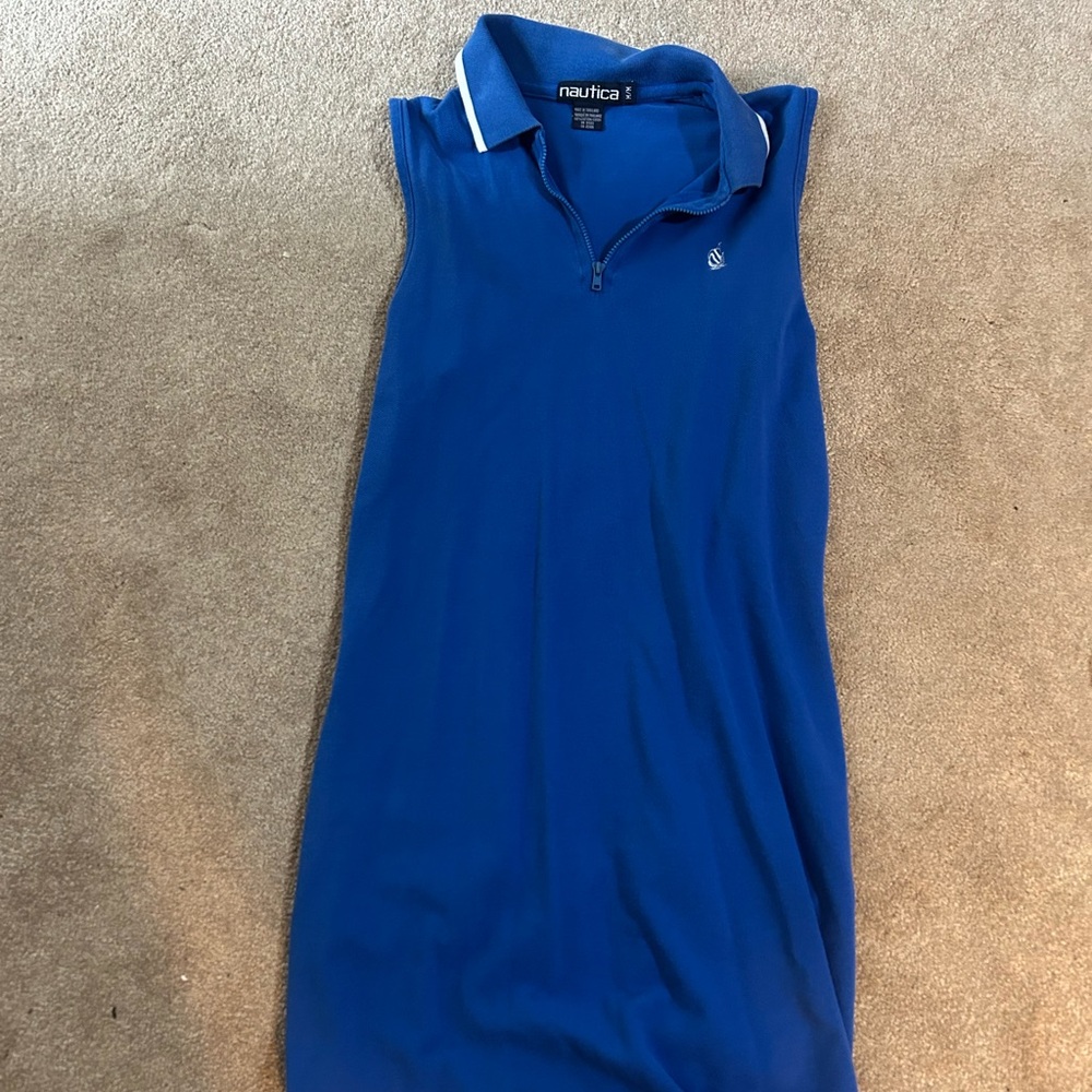 Nautica Royal Blue Sleeveless Dress